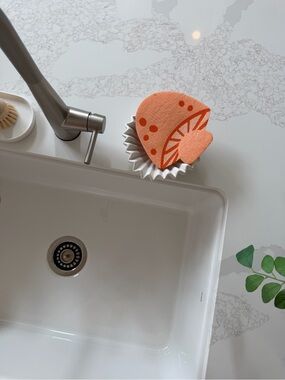 Mushroom Shaped Swedish Dishcloth